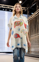 Oversize Printed Shirt