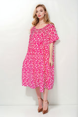 2 Pocket Palmira Print Dress