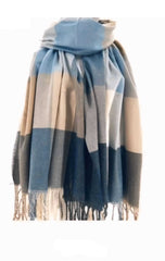 Checked Viscose Scarf