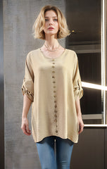 Buttons Tunic Top