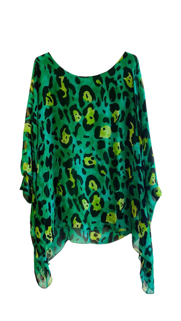 Leopard Print Tunic Top