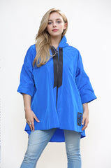Zip Up Rain Jacket Hope Print