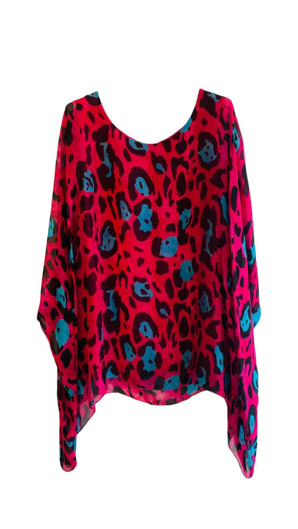 Leopard Print Tunic Top