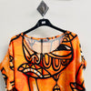 New Face Printed Top