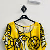 New Face Printed Top