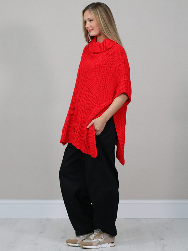 Scarlet Luxe Plus Size Wrap Knit