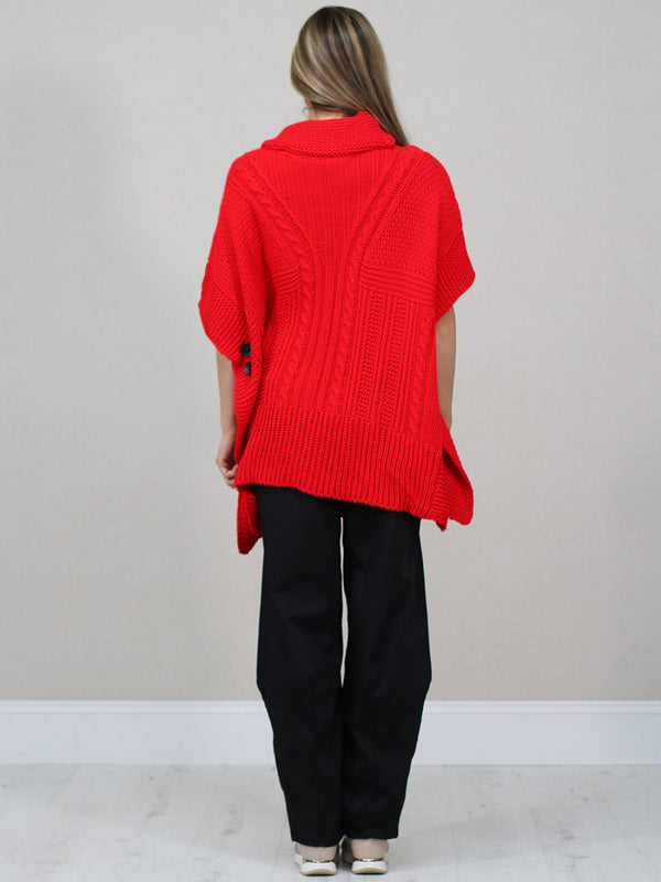 Scarlet Luxe Plus Size Wrap Knit