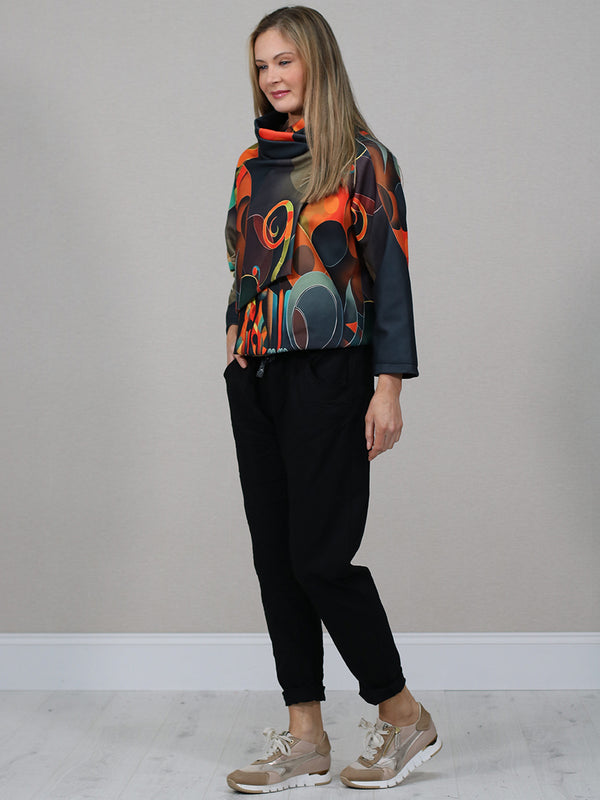 Artista Swirl Abstract Jacket