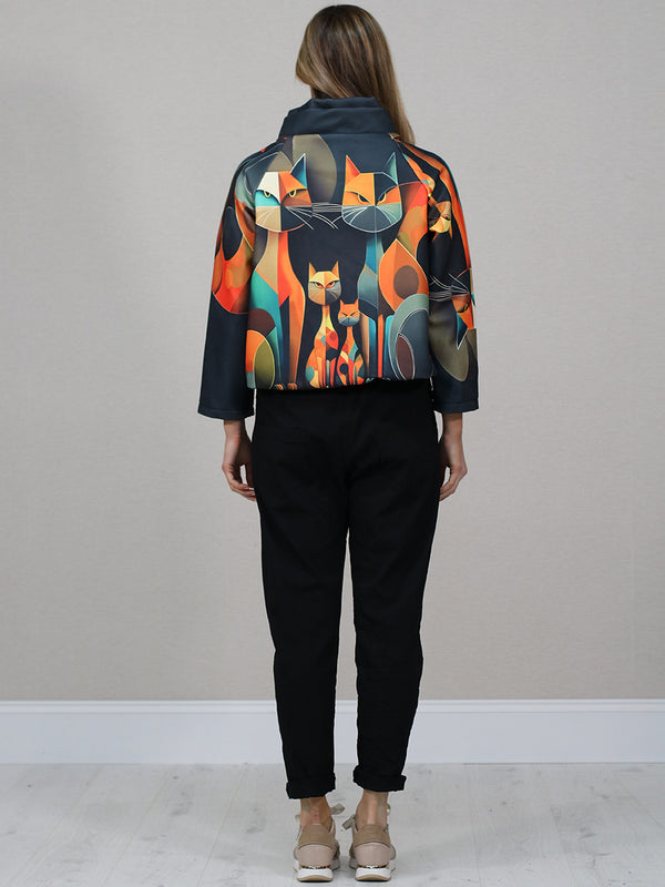 Artista Swirl Abstract Jacket