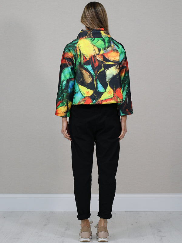 Artista Swirl Abstract Jacket