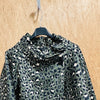 Leopard Print Double Brust with Lining Coat
