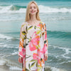 Flower Print Tunic Top