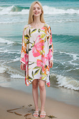 Flower Print Tunic Top