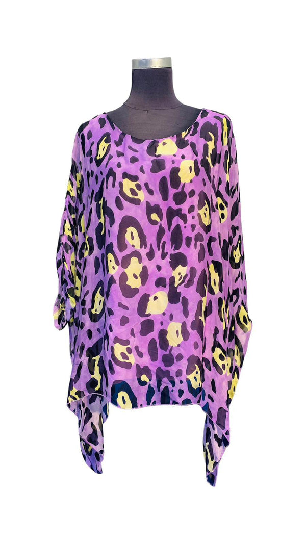 Leopard Print Tunic Top