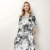 2 Pocket Italian Printed Dress