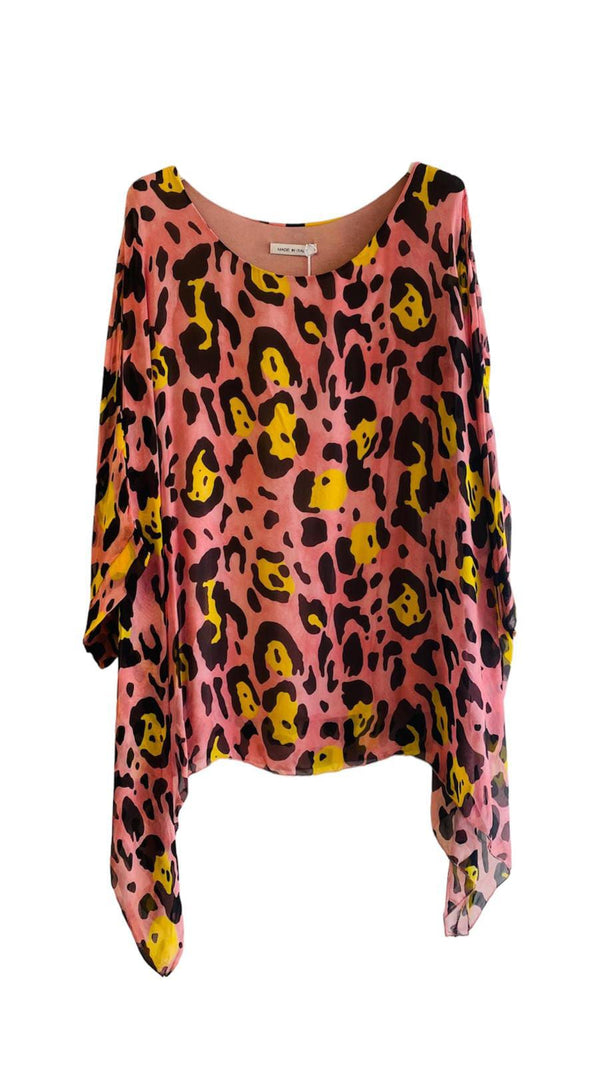 Leopard Print Tunic Top