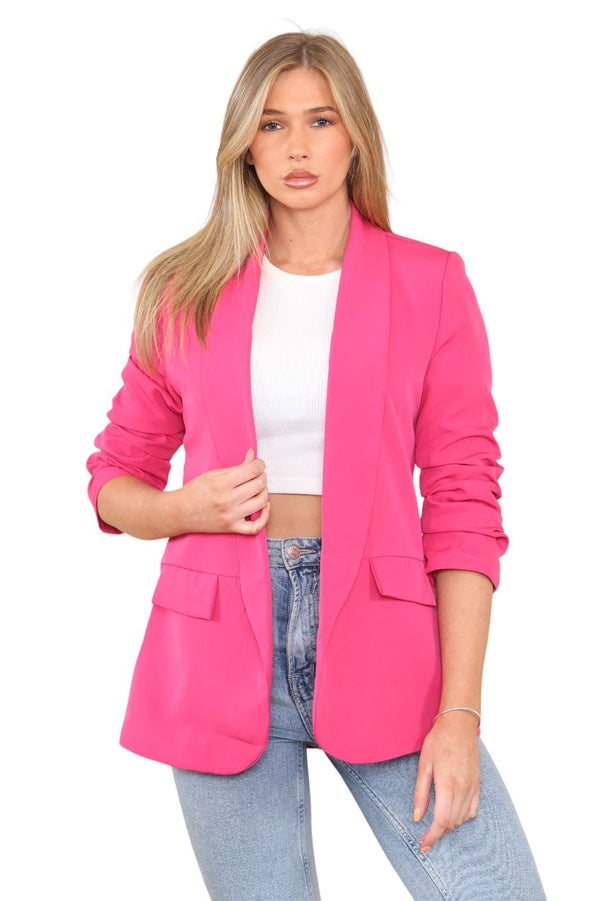 Basic Blazer with Pocket