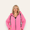 Lightweight Raincoat Hooded Hope Print (Regular & Plus Sizes)