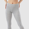 Carina Women Cotton Solid High-Rise Elastic Waist Leggings