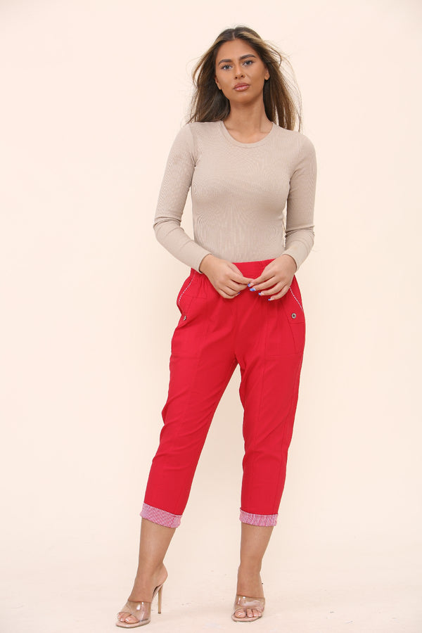 Capri Cropped 3/4 Trouser Pack Of 11 Pieces