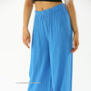 Elastic Waist Wide Leg Trousers