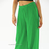 Elastic Waist Wide Leg Trousers