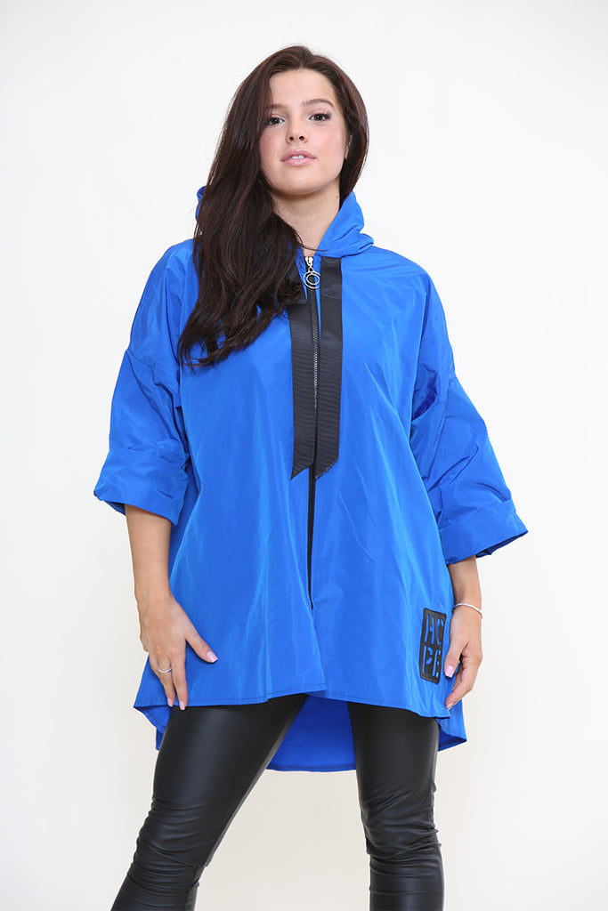 Zip Up Rain Jacket Hope Print Envy Manchester