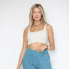 Linen Short With Buttons