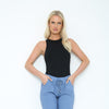 Bermuda Cotton Stretch Knot Front Shorts