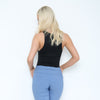 Bermuda Cotton Stretch Knot Front Shorts