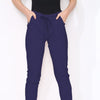 Cotton Stretch Knot Front Magic Trousers