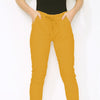 Cotton Stretch Knot Front Magic Trousers
