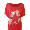 Linin Sequin Star Paint T-shirt