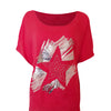 Linin Sequin Star Paint T-shirt