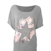 Linin Sequin Star Paint T-shirt