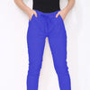 Cotton Stretch Knot Front Magic Trousers