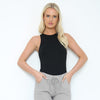Bermuda Cotton Stretch Knot Front Shorts