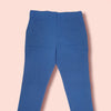 UK Stretch Slim Leg Plain Trousers