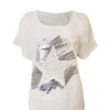Linin Sequin Star Paint T-shirt