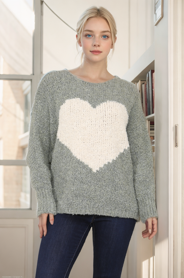 Heart Knitwear Jumper