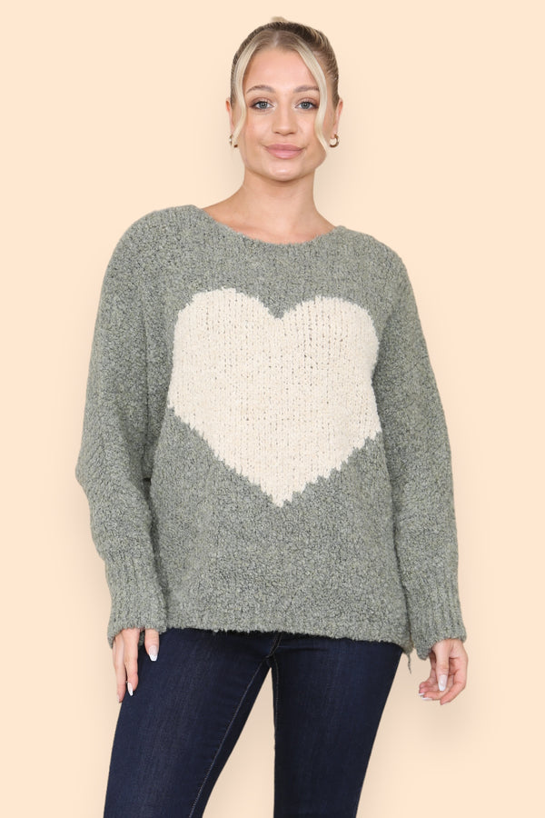 Heart Knitwear Jumper