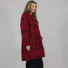 Embroidered Pattern Wool Italian  Jacket