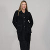 Veluxe Plush Mid-Length Coat