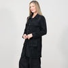 Veluxe Plush Mid-Length Coat