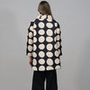 Italian Polka Dot Woolen Coat
