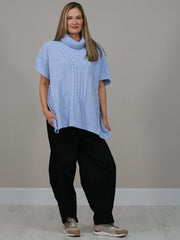 Scarlet Luxe Plus Size Wrap Knit