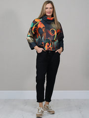 Artista Swirl Abstract Jacket