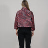 Crimson Vibe Statement Jacket