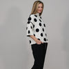 Studio Luxe Polka Box Top