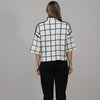 Studio Luxe Grid Knit Top